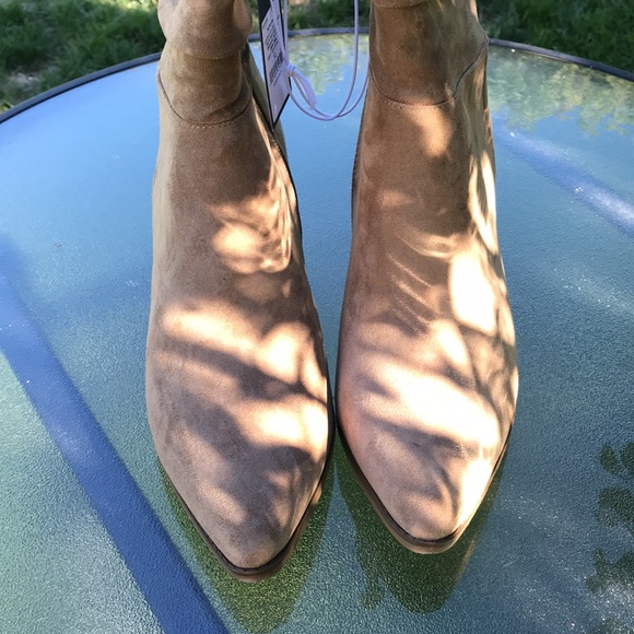Universal thread new ankle boots memory foam taupe - Picture 5 of 9
